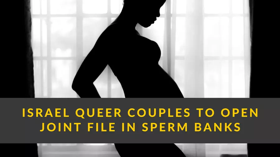 Lesbian couples can now open a joint file at a sperm bank.