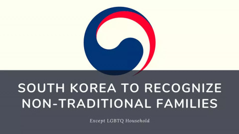 South Korea won't recognize LGBTQ families.
