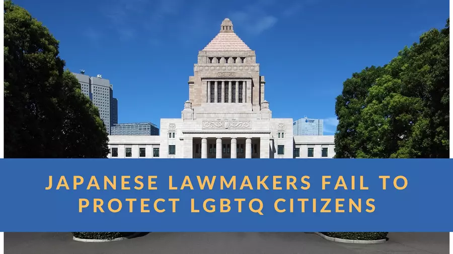 Japan fail protecting LGBTQ people.