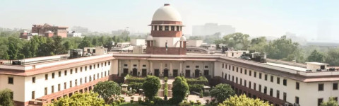 The highest court of India.