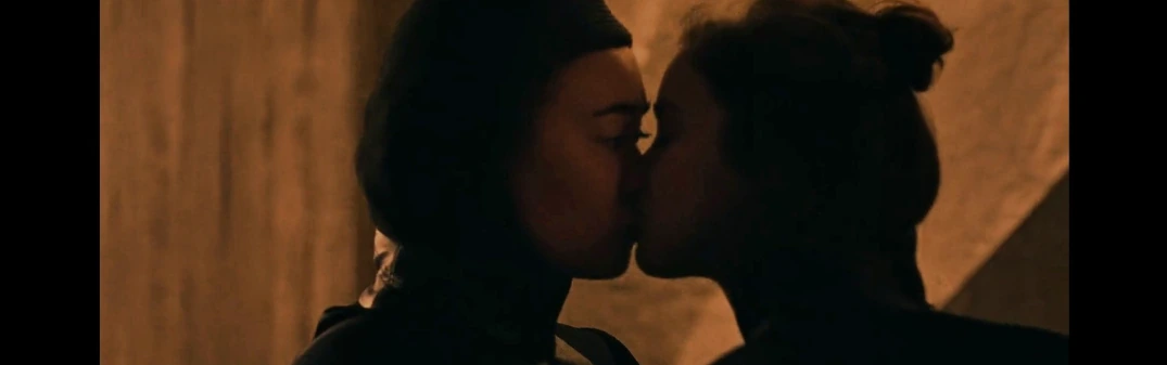 Alba Baptista and Kristina Tonteri Young kissing in Warrior Nun season 2 final episode.