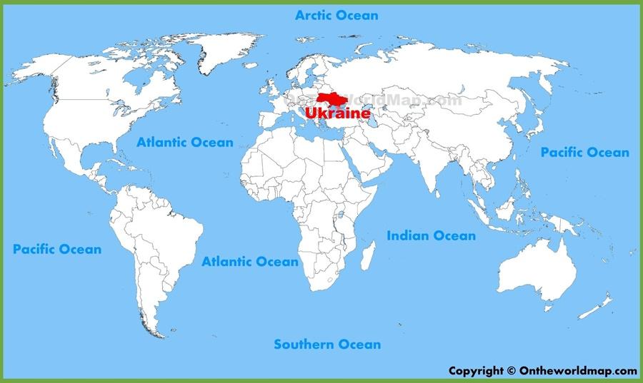 map ukraine