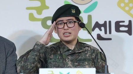 south korea military trans soldier