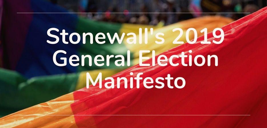 stonewall 2019 general election manifesto