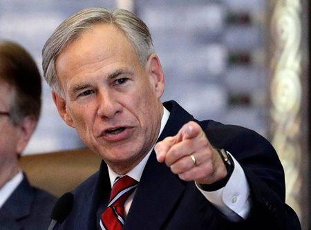 Anti-LGBTQ governor Greg Abbott.