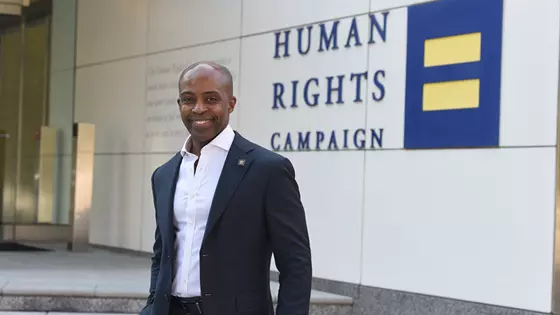 President of HRC, Alphonso David.