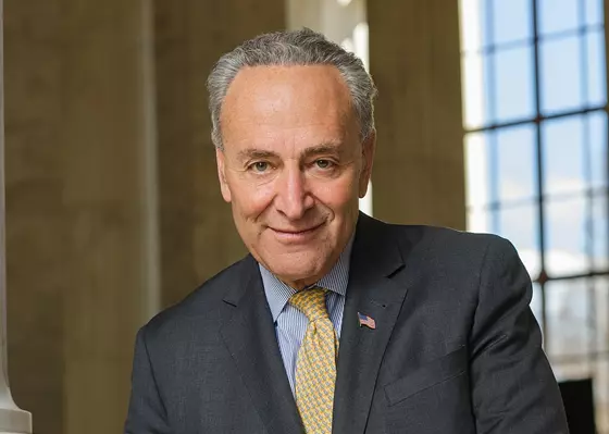 Senate Majority Leader Chuck Schumer.