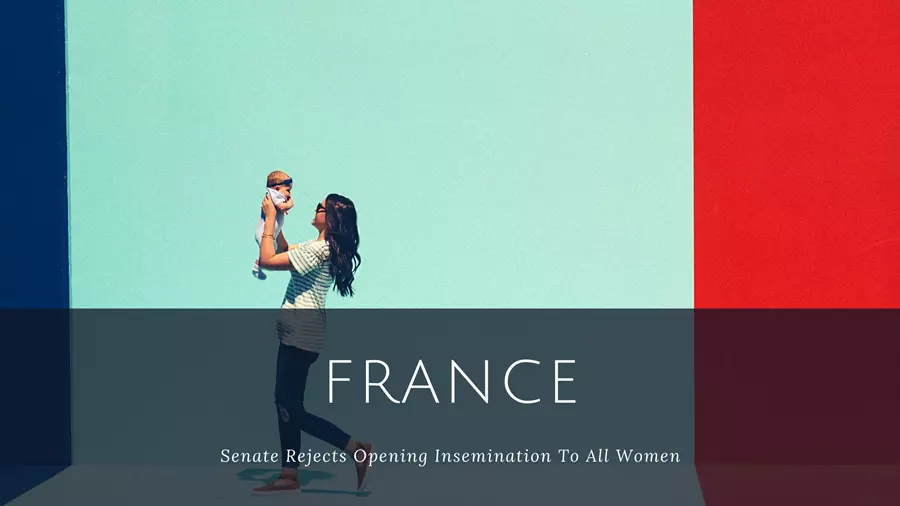 French Senate rejected insemination for all women.