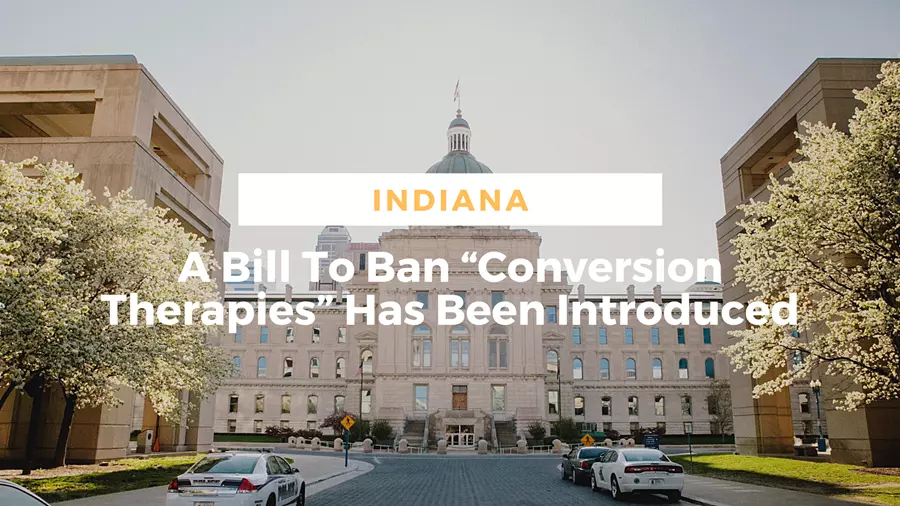 Bill to ban "conversion therapies" in Indiana was introduced by Senator J.D. Ford.