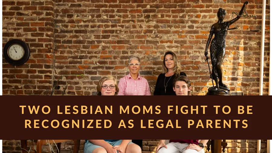 Lesbian moms are suing Nebraska services for legal parentage.