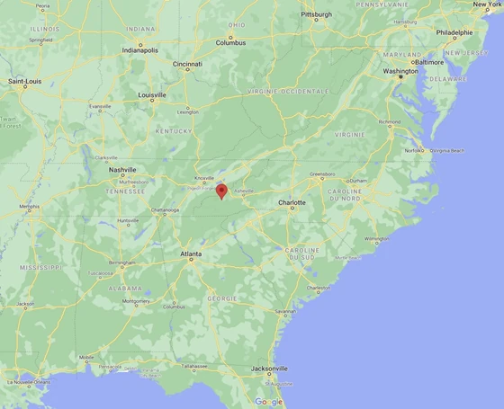 The Qualla Boundary is located in Cherokee, North Carolina.