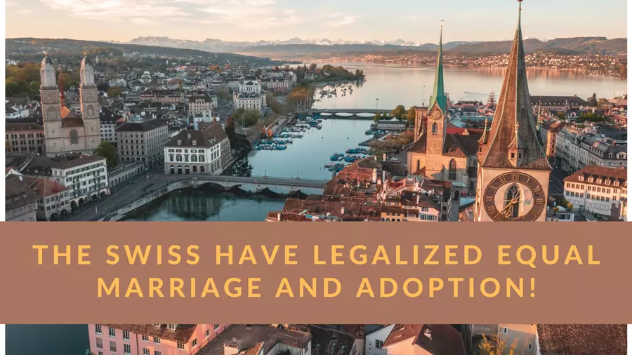 Voters legalise same-sex marriage in Switzerland!