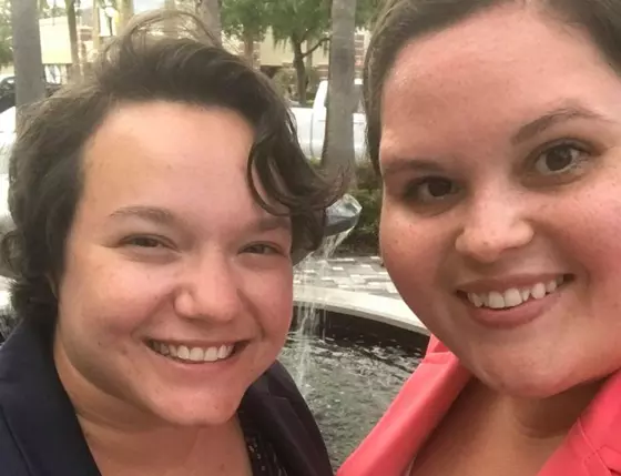 Cherokee tribe member Tamara Thompson and her Jillian Goldstein wants marriage equality.