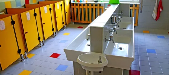 Gender-neutral bathrooms.