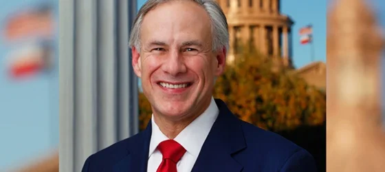 Texas Governor Greg Abbott.