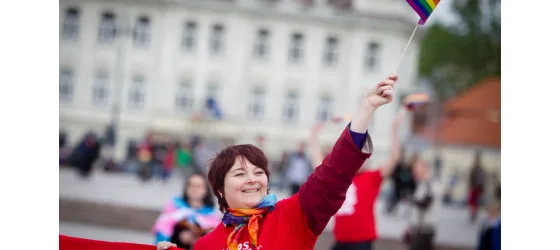 Lithuanian author Neringa Macatė.