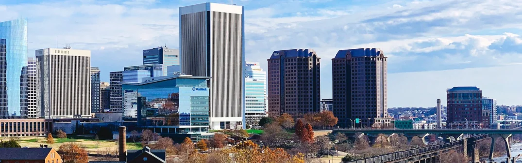 Richmond, Virginia, USA panorama.