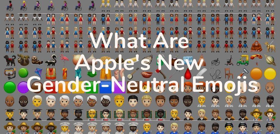 apple gender neutral emojis