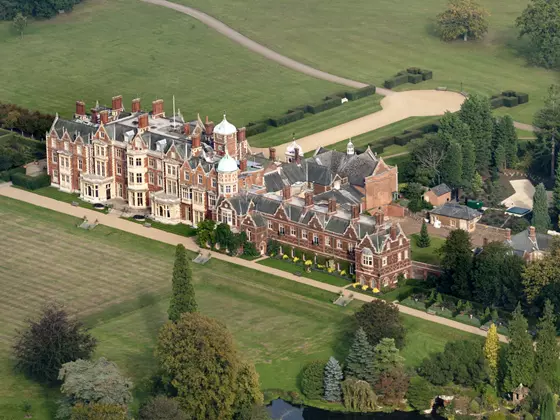 Sandringham Estate is a place where the royal family like to spend holidays.