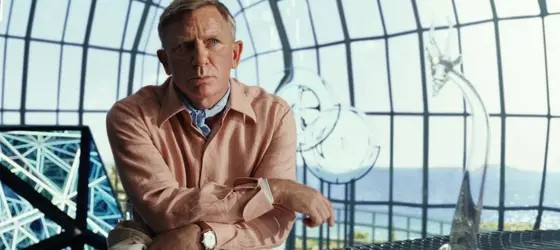 Daniel Craig as Detective Benedict Blanc.