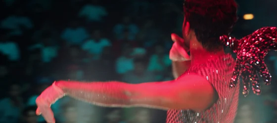 Haider as a background dancer in Joyland.