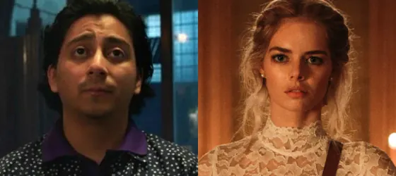 Tony Revolori and Samara Weaving.