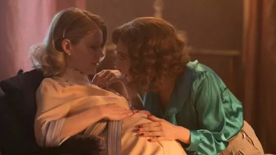 Liesel and Hana in The Affair lesbian romance.