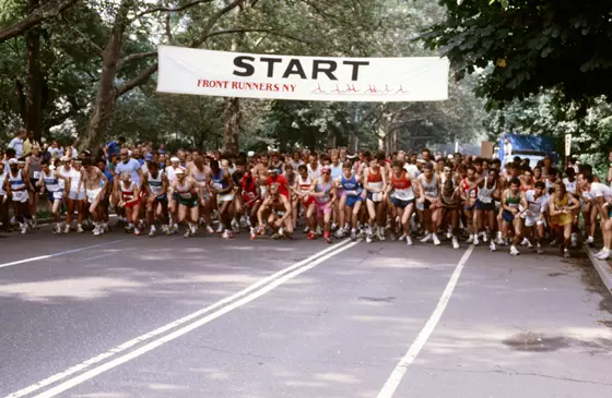 The first LGBT Pride Run in 1982.