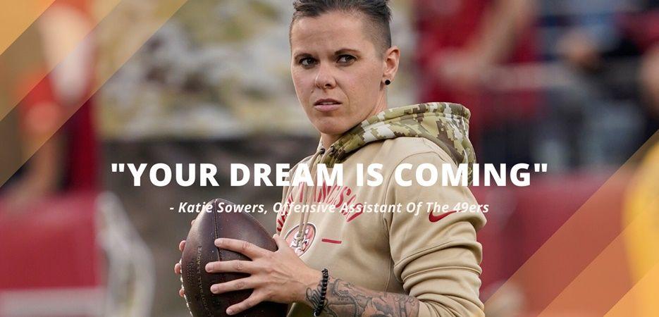 nfl offensive coach katie sowers