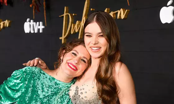 Showrunner Smith and Hailee Steinfeld.