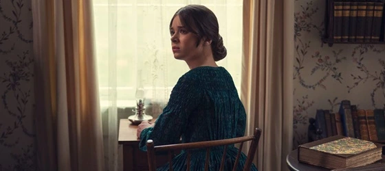 Hailee Steinfeld as Emily Dickinson in the third and final season.