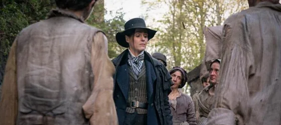 Anne Lister (Suranne Jones) and Ann Walker (Sophie Rundle).