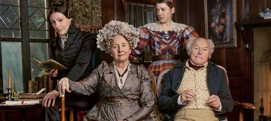 Gemma Jones as Anne Lister’s Aunt and Timothy West as Jeremy Lister in Gentleman Jack season 1.