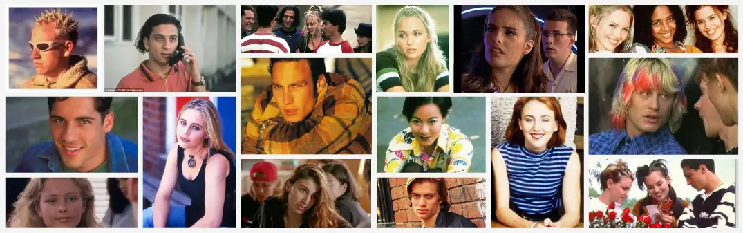 The different casts of the original Heartbreak high series.