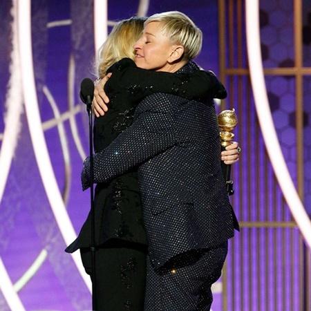 kate mckinnon ellen degeneres golden globes 2020