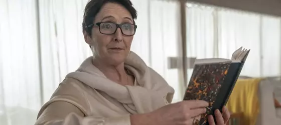 Fiona Shaw is Carolyn in Killing Eve season 4.