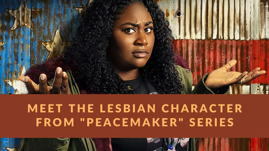 Peacemaker, HBO Max's new TV series featuring a lesbian character.