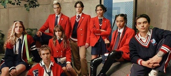 The cast of Rebelde reboot.