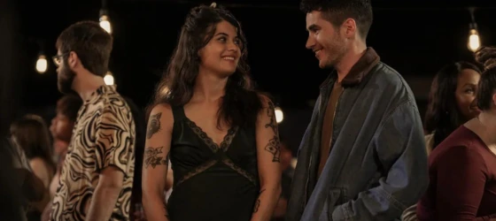 Sofia Black-D'Elia and Ricky Velez in season 2.