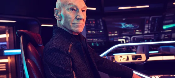 Patrick Stewart as Admiral Jean-Luc Picard.