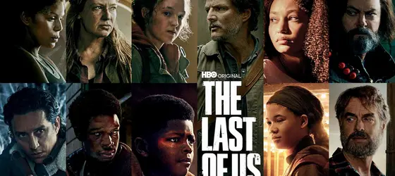 The cast of HBO series The Last Of Us.