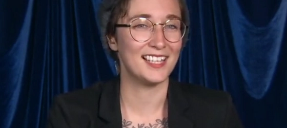 The Owl House bisexual creator Dana Terrace.