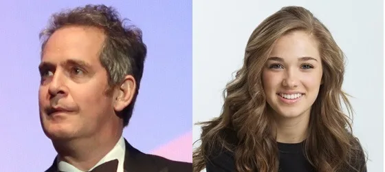 Tom Hollander and Haley Lu Richardson.