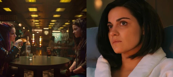 Maite Perroni as Rebbeca, Aleida, and an exotic dancer in Netflix series Triptych.