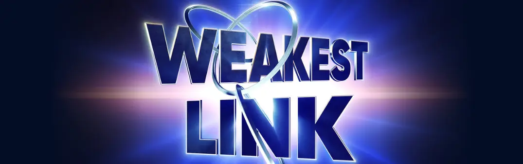 TV game show Weakest Link logo.