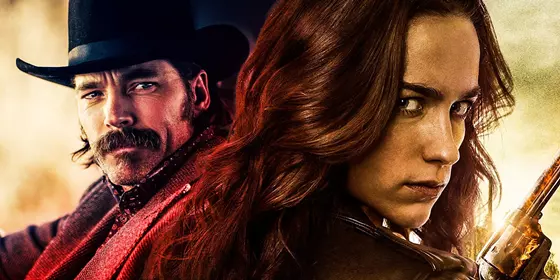 Wynonna Earp and Doc Holliday in season 5.