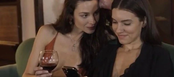 Luiza and her wife Valentina in Stupid Wife webseries.